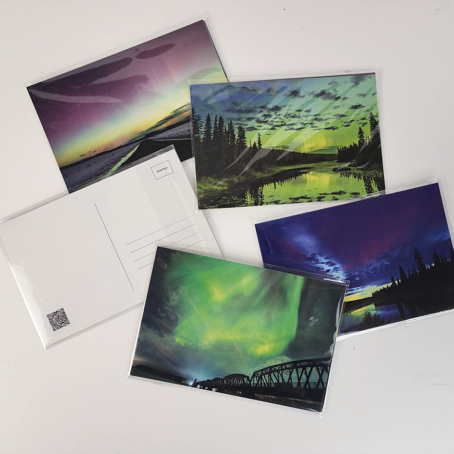 5 Pack Northern Lights Postcards