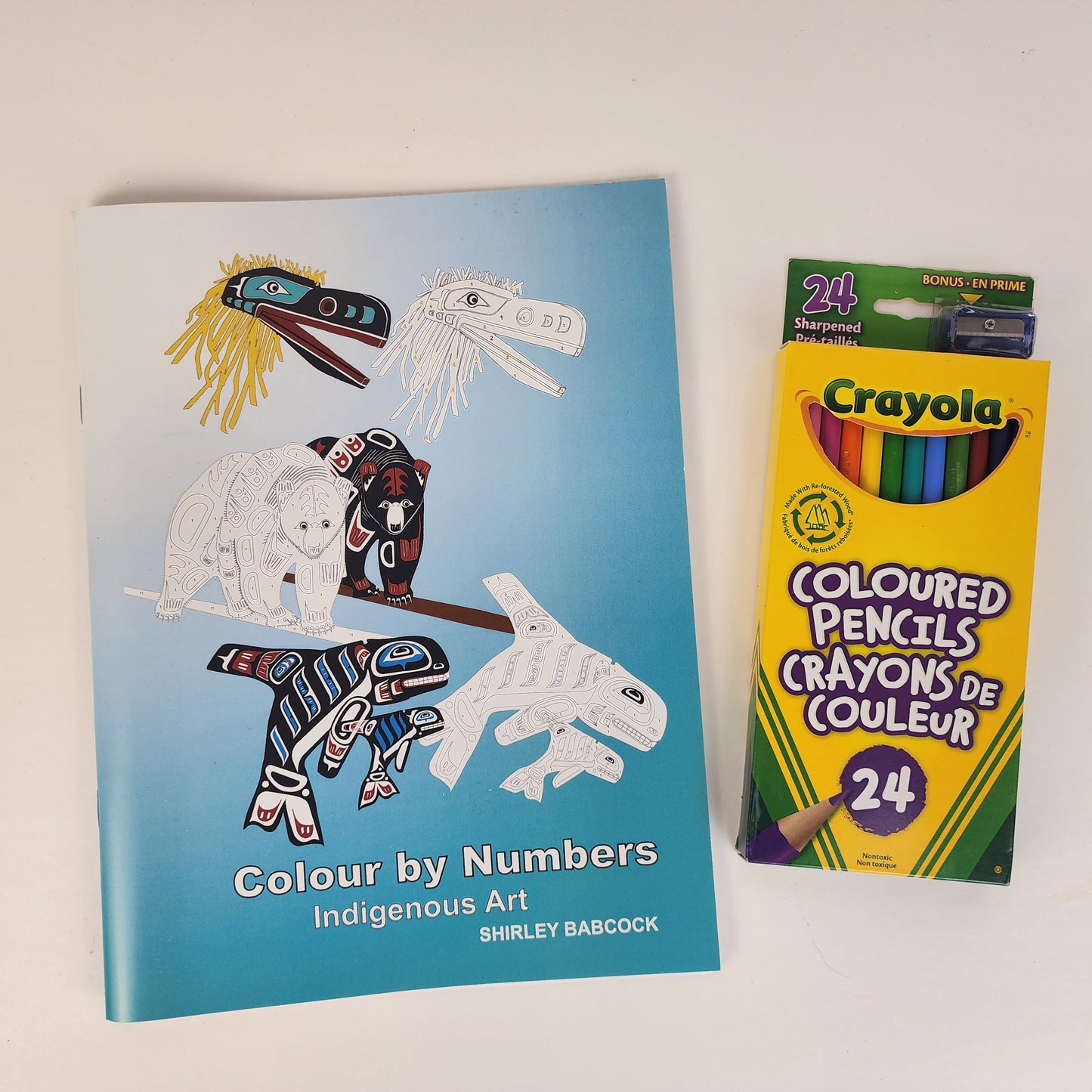 Colour by Number Indigenous Art Book