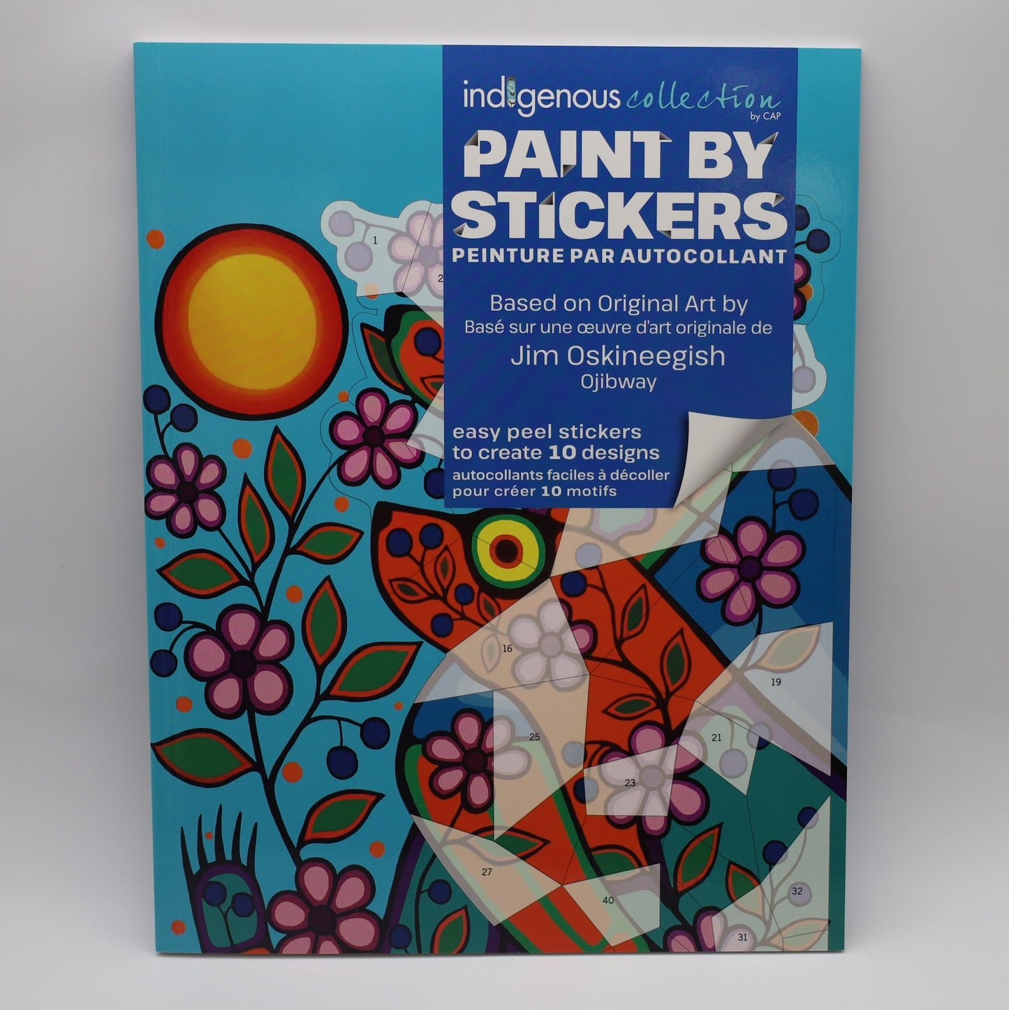 Paint by Sticker Book - Jim Oskineegish