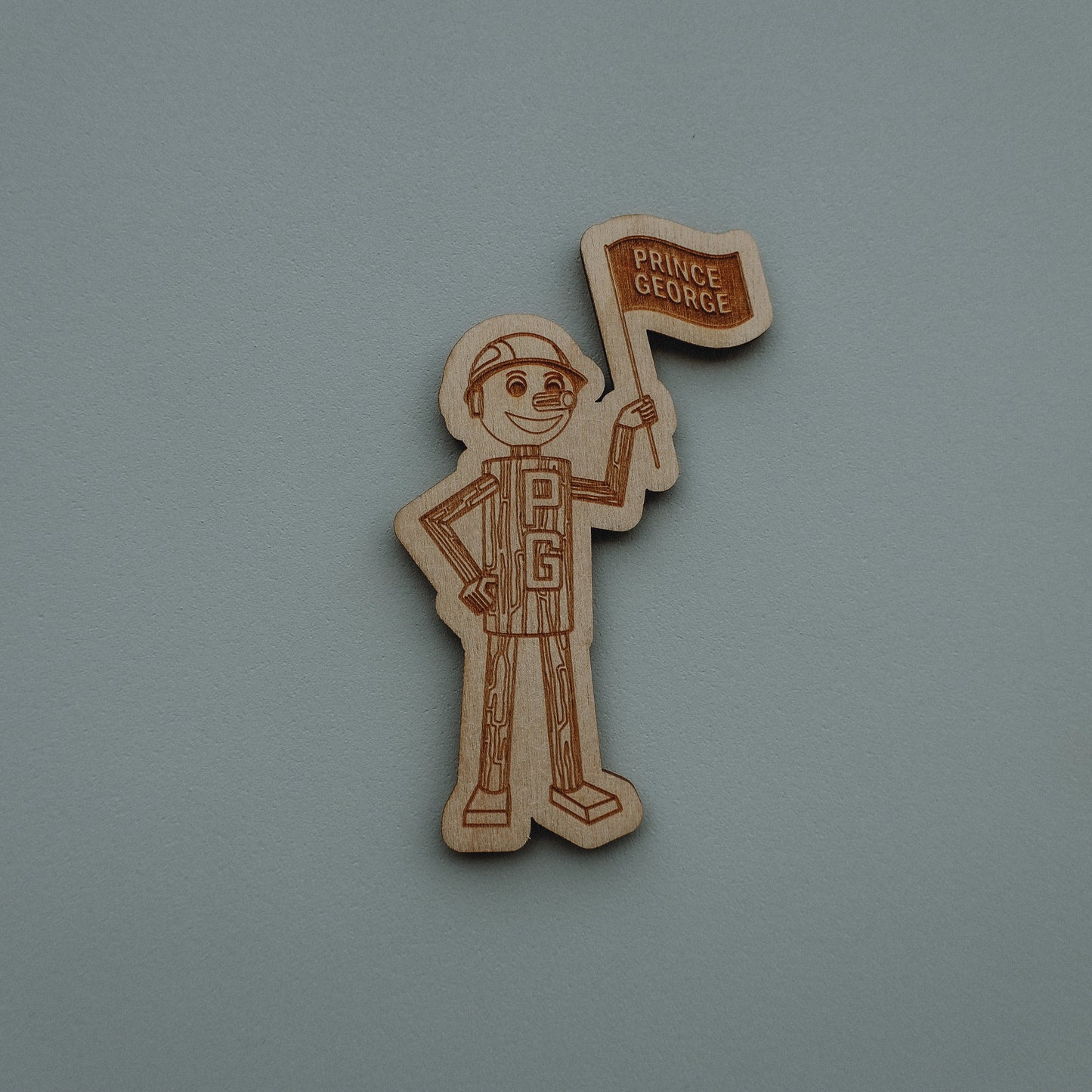 Magnet - Wood Mr. PG