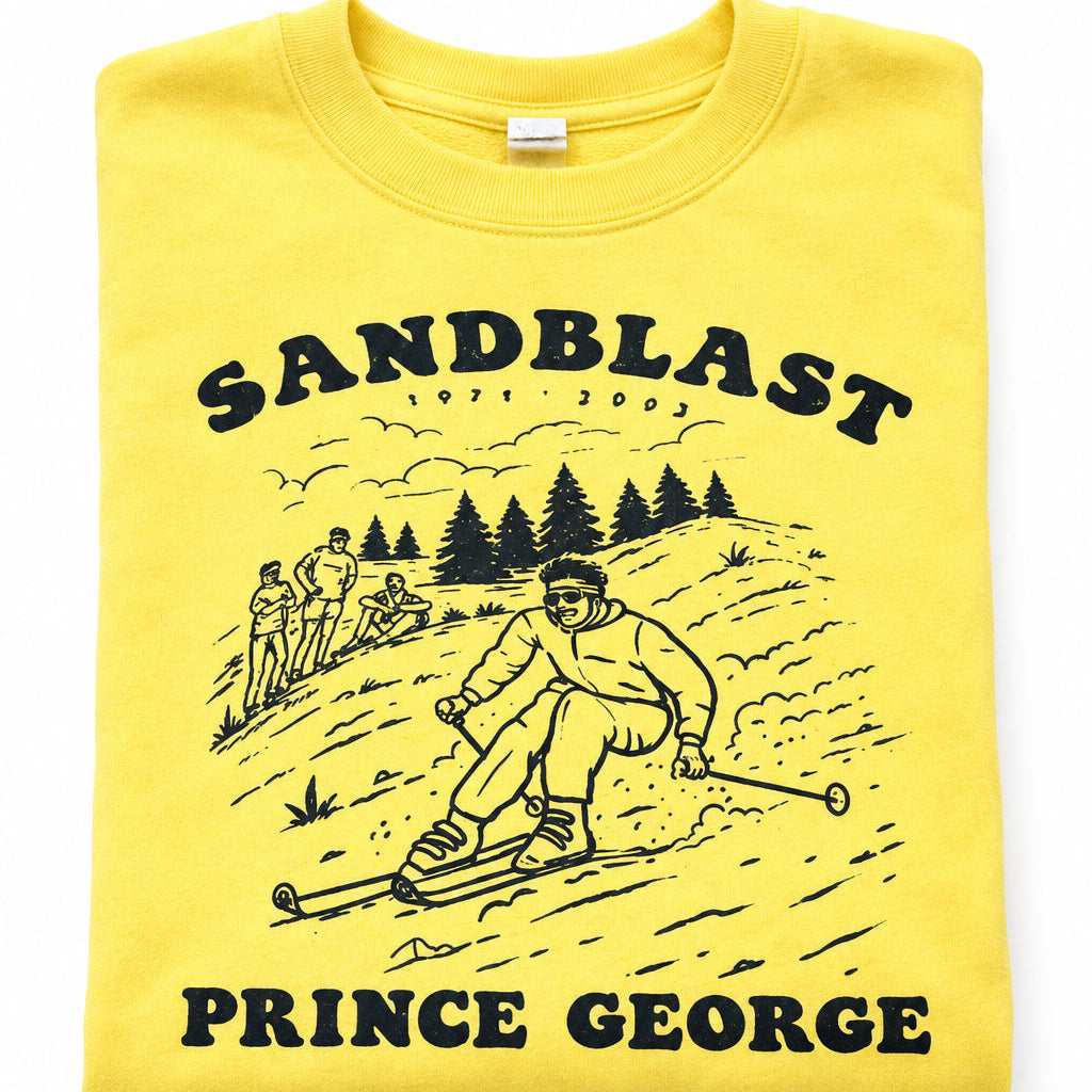Crewneck - Yellow Sandblast