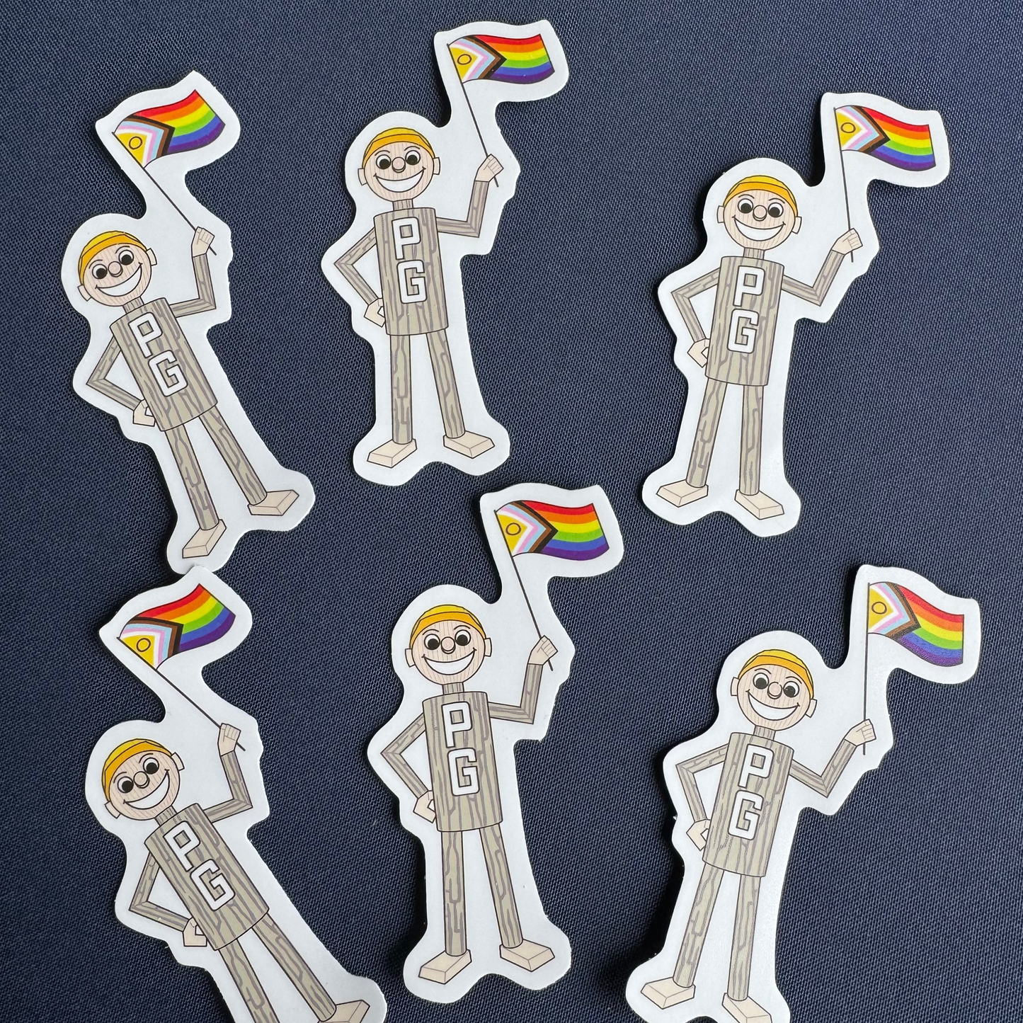 Mr.PG Pride Sticker