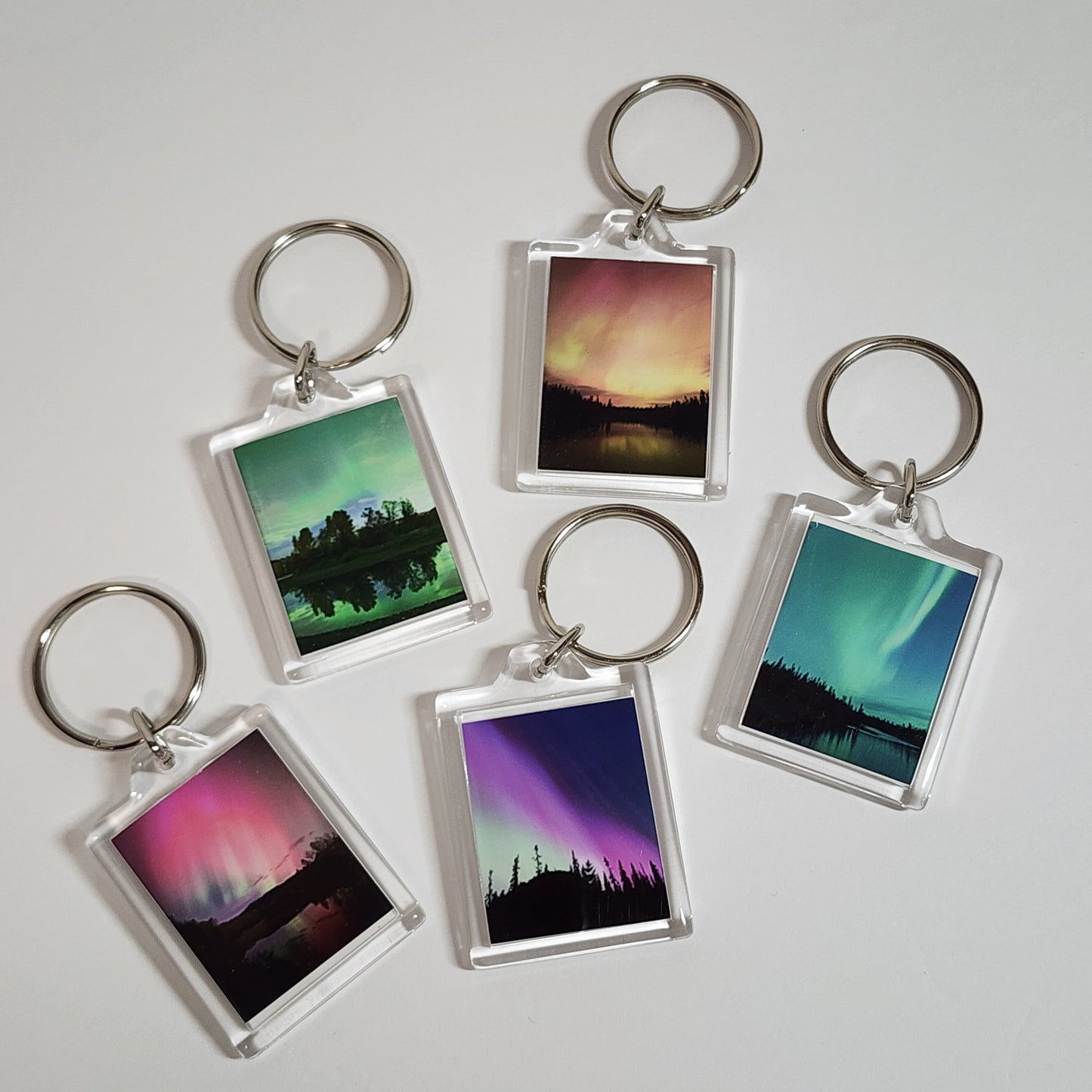 Northern Lights Keychain