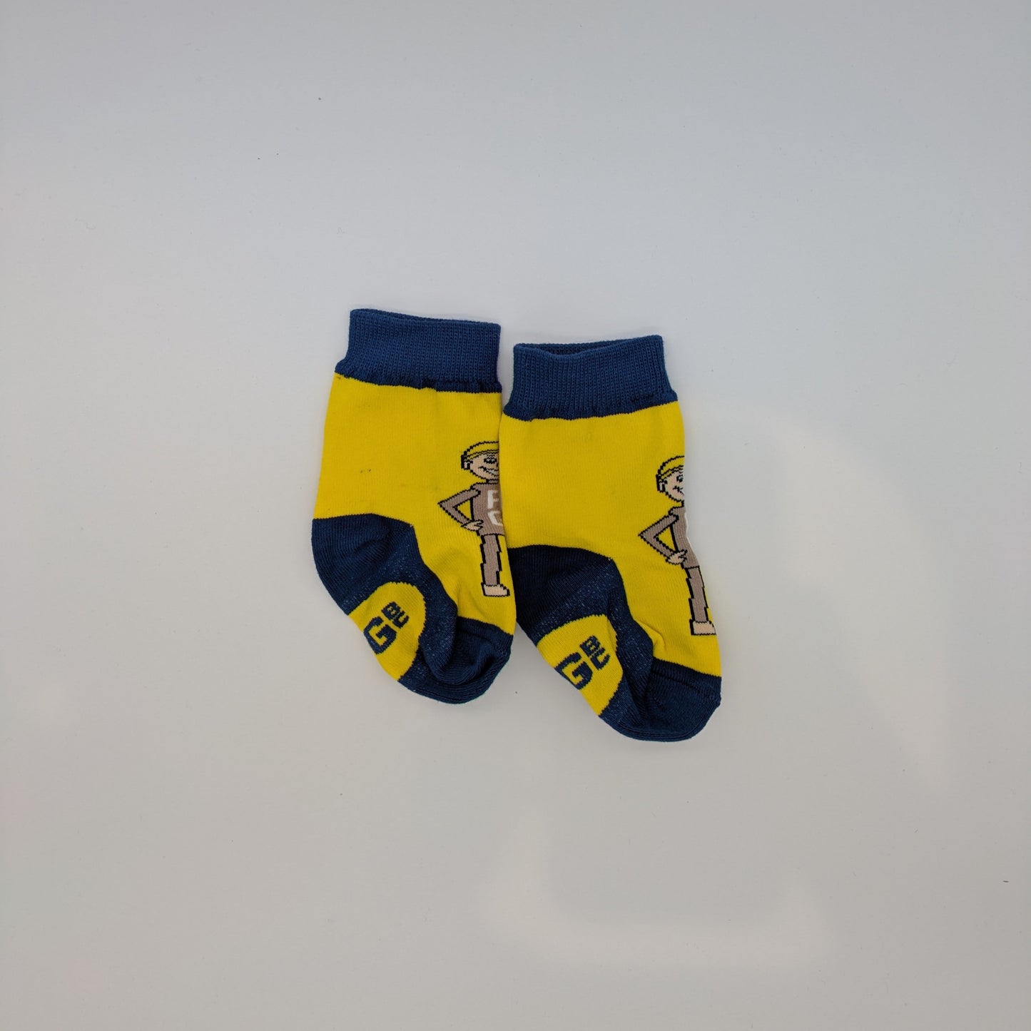 Yellow Mr. PG Kid's Socks