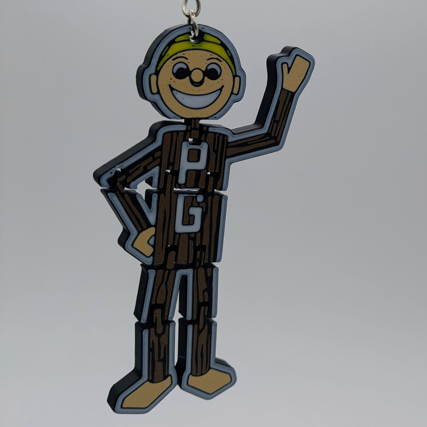 Mr. PG 3D Keychain