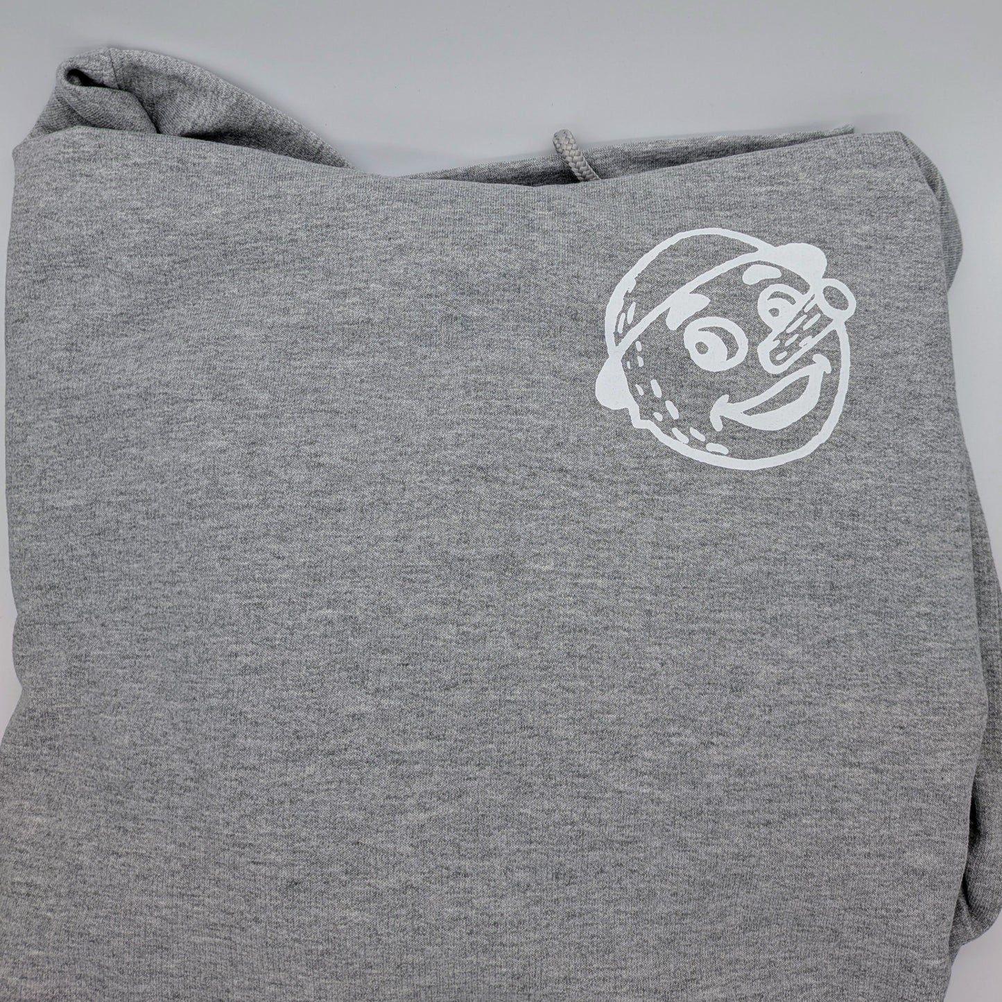 Light Grey Retro Hoodie