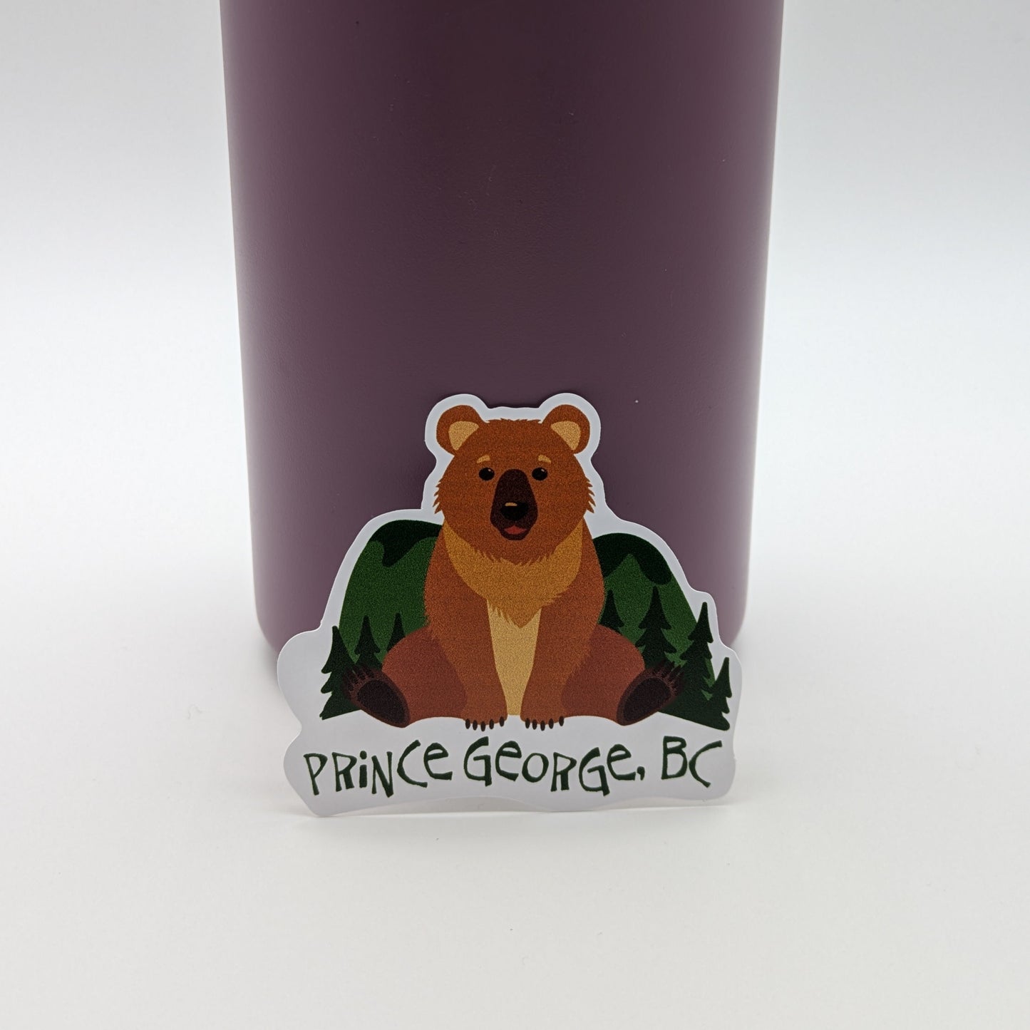 Sitting Bear Sticker