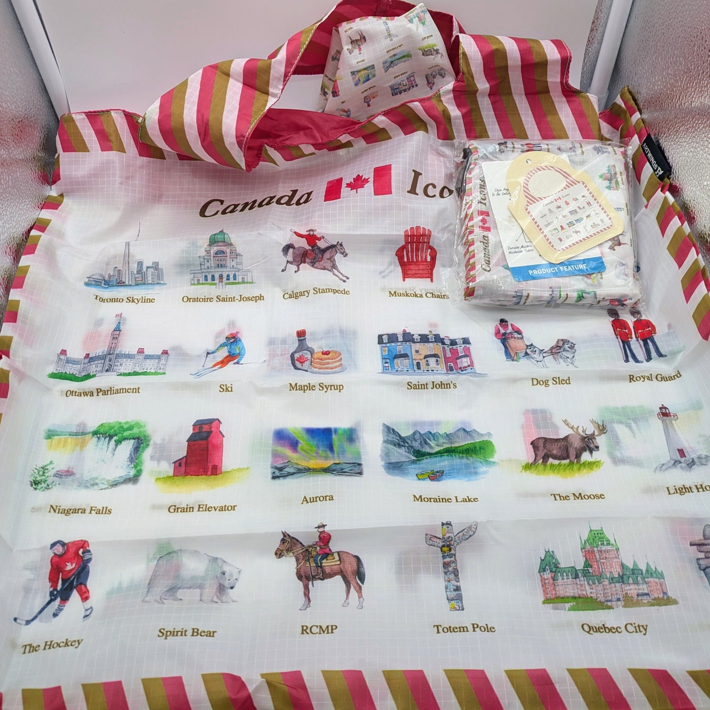 Tote Bag - Canada Icons