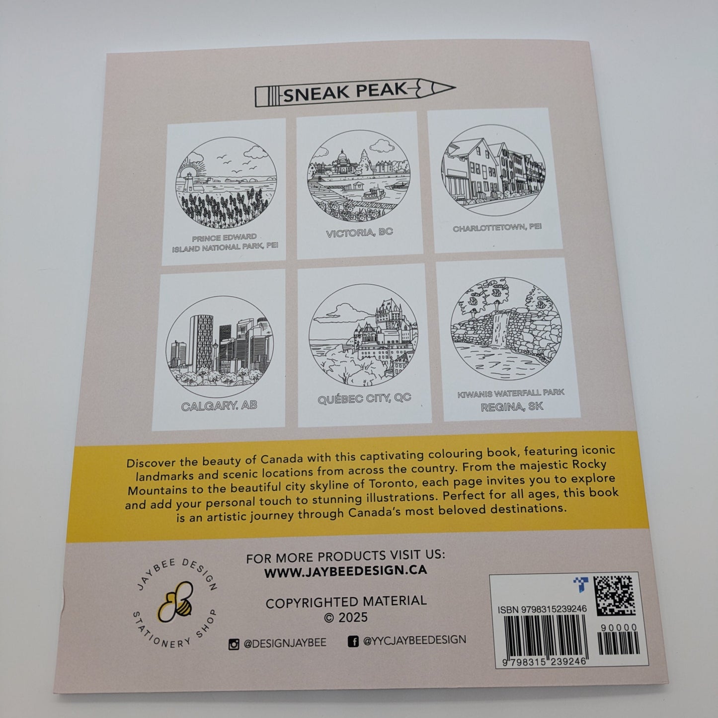 Colouring Book - Oh Canada