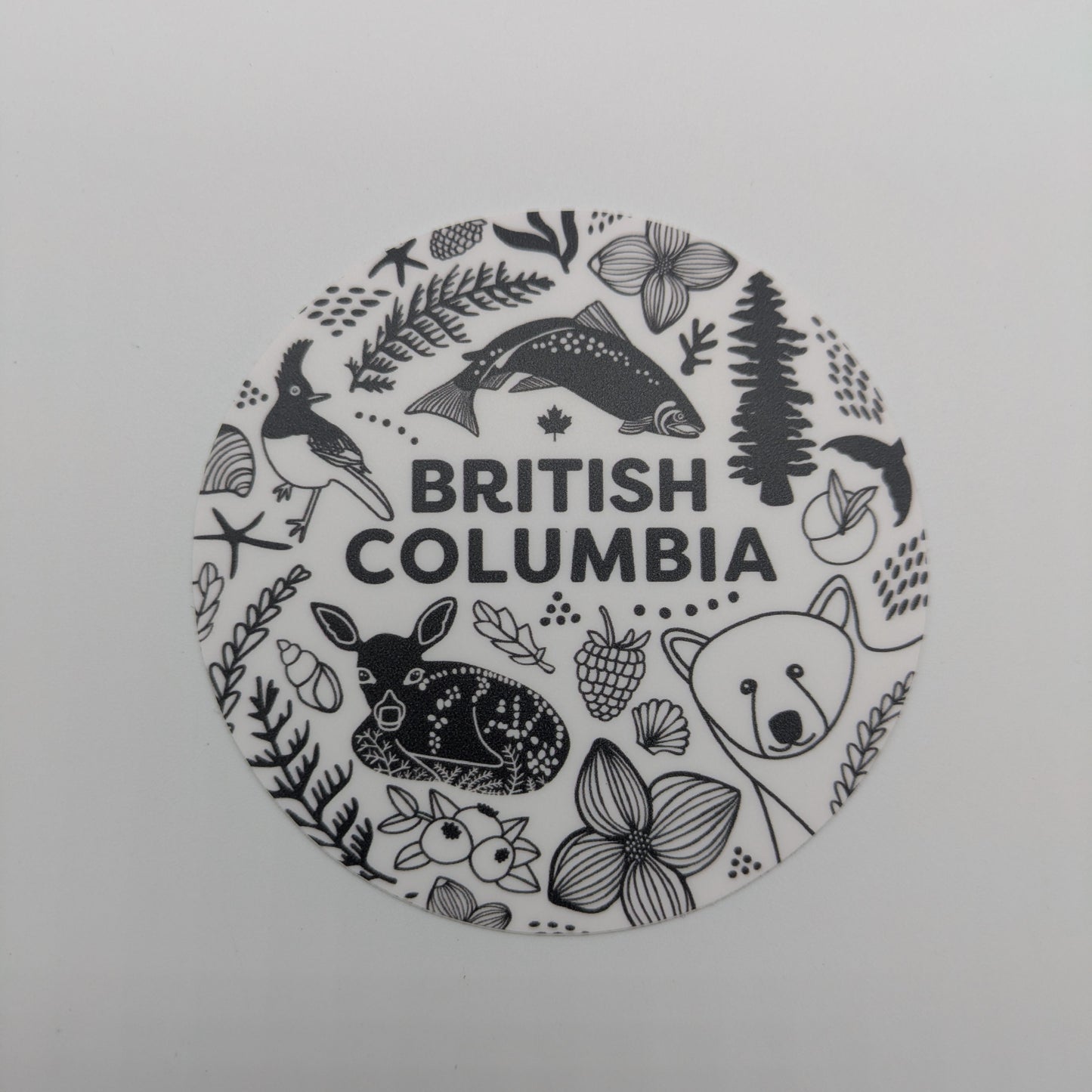 Sticker - British Columbia Circle