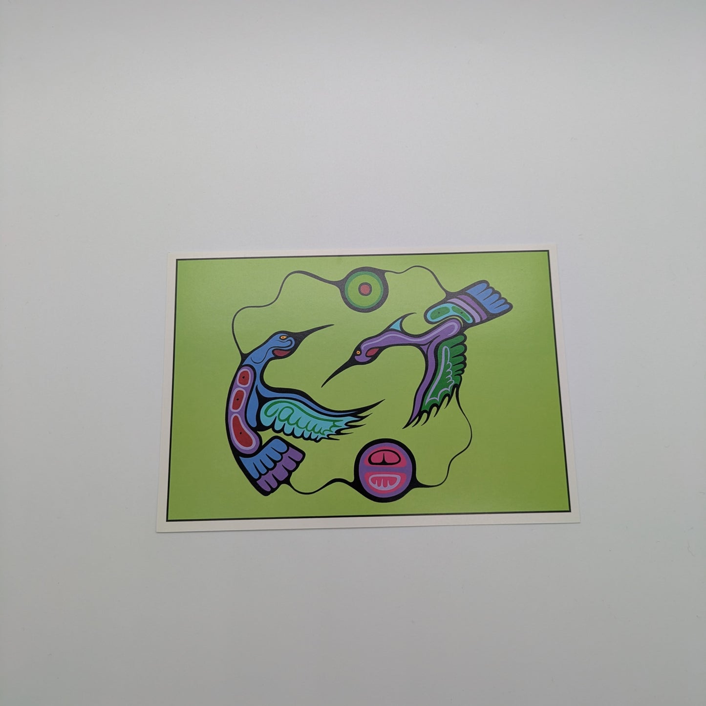 Postcard - At Play With the Spirits