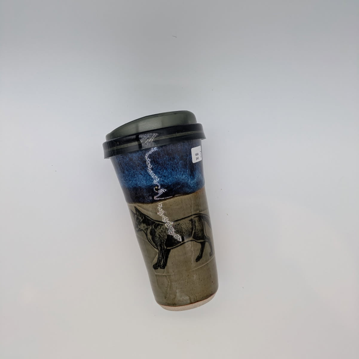 Pottery Travel Mug - Fox