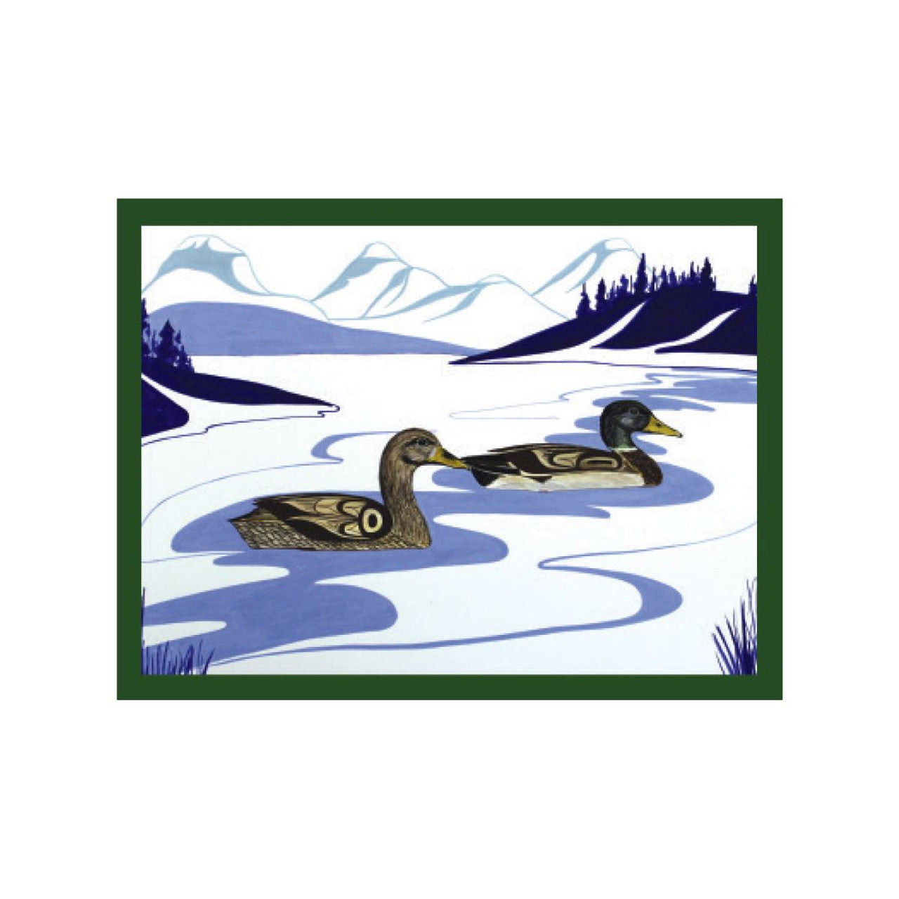 Folding Card- Mallard Ducks
