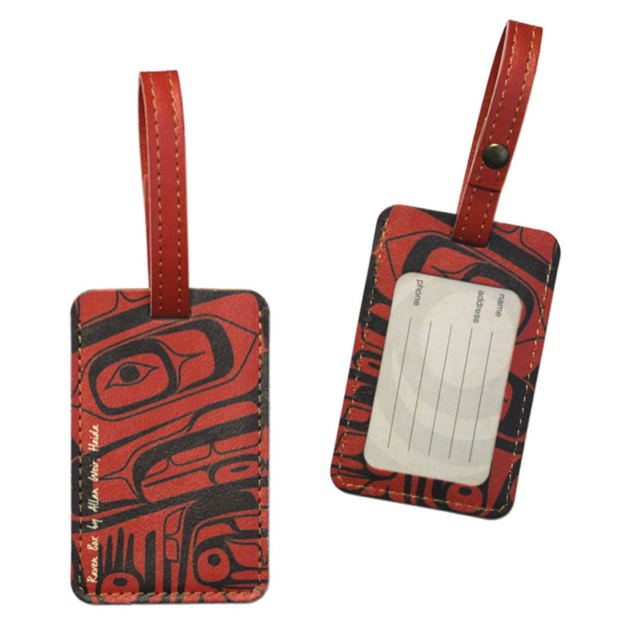 Luggage Tag-Raven Box