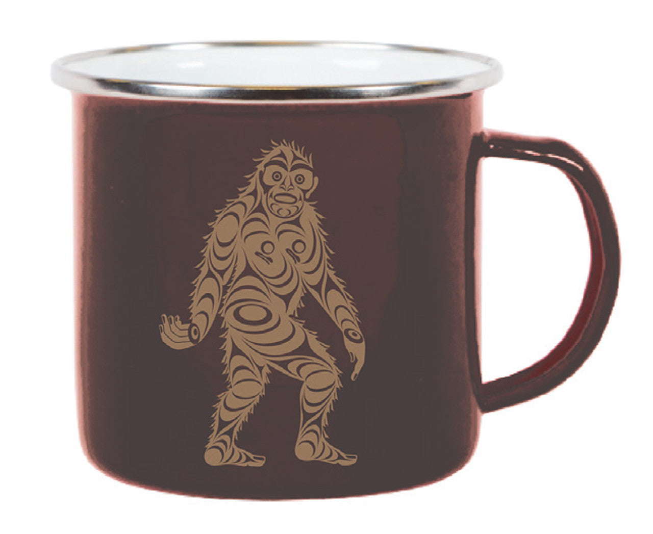 Enamel Mug- Sasquatch
