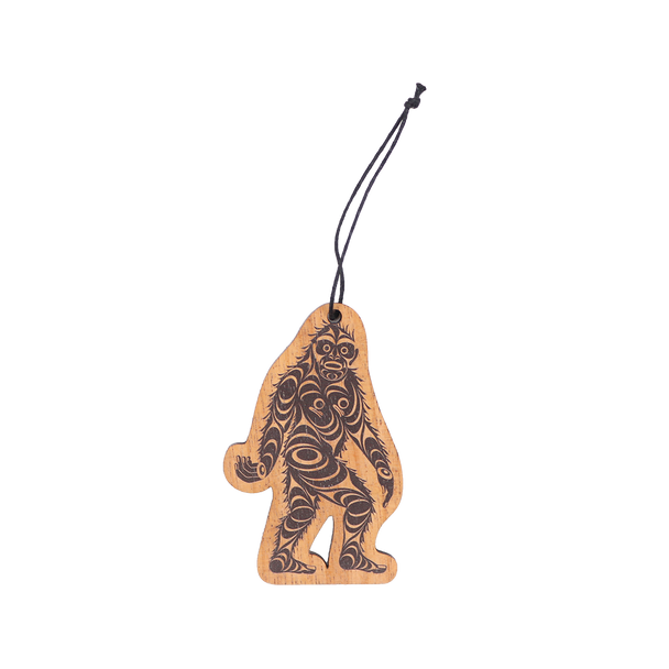 Wood Ornament - Sasquatch