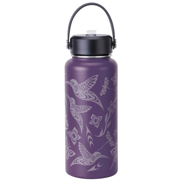 Water Bottle - Wide Mouth Hummingbird (32oz)
