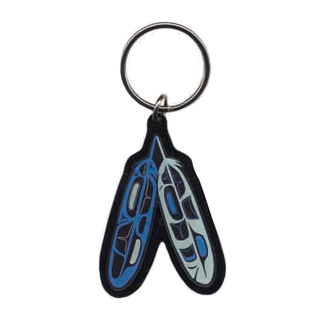Keychain- Eagle Feathers