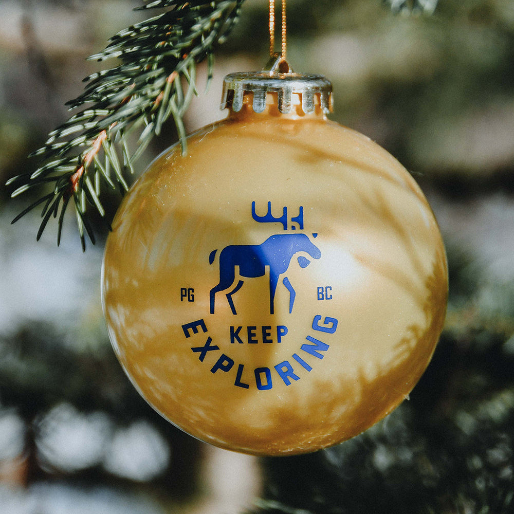 Keep Exploring Christmas Ornament