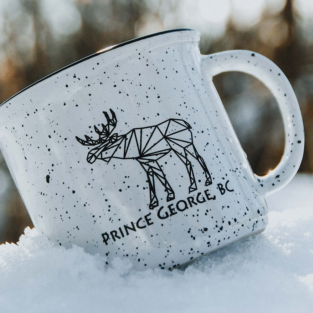Mug - White Moose