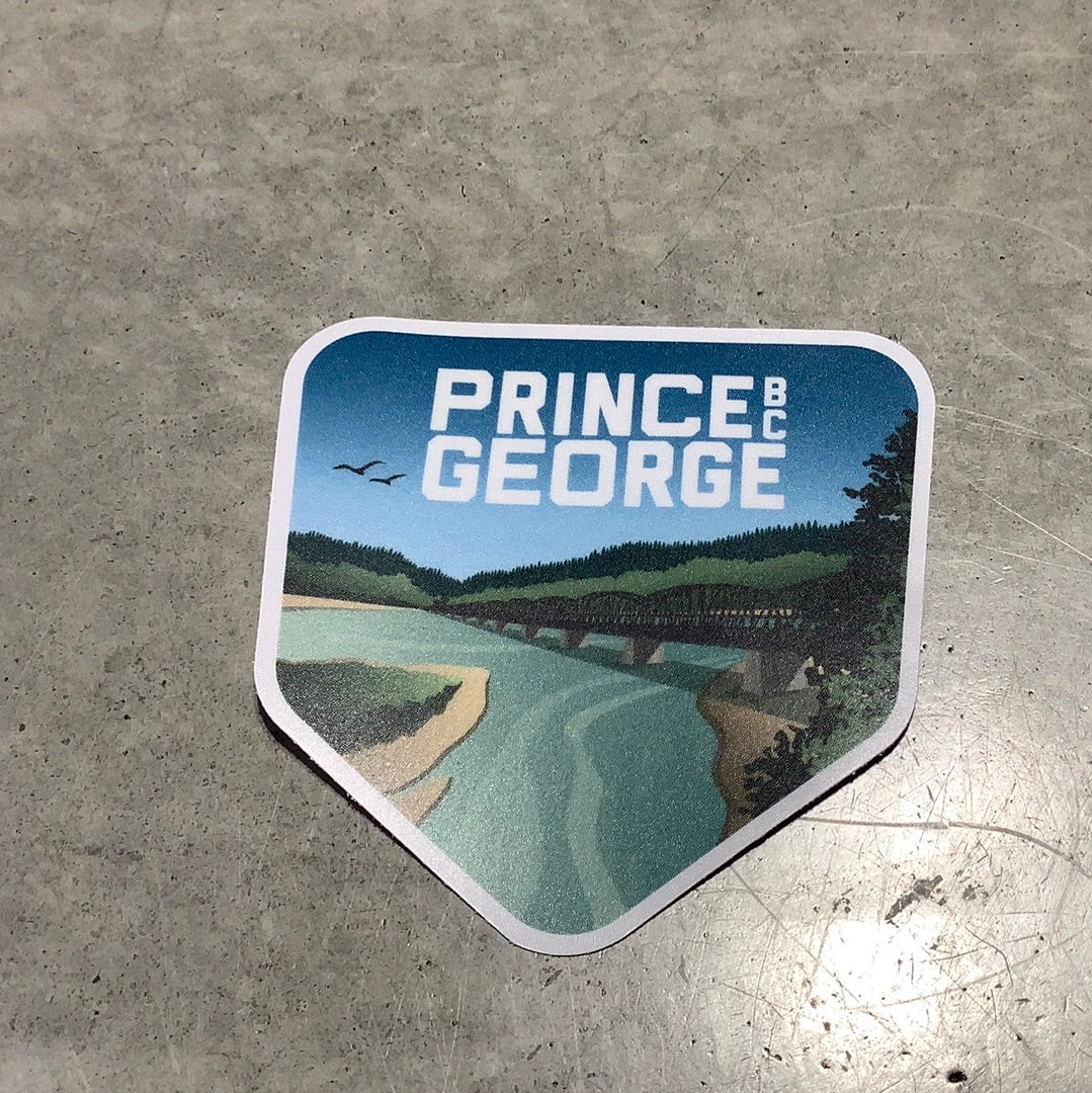 Prince George Landscape Sticker