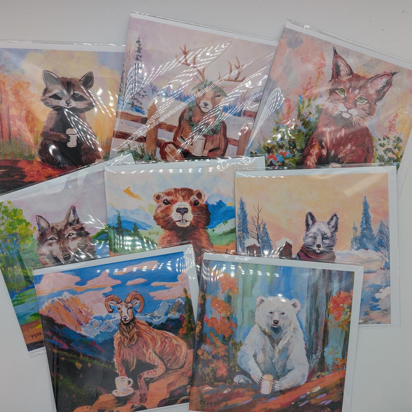 Wildlife Cafe Art Cards