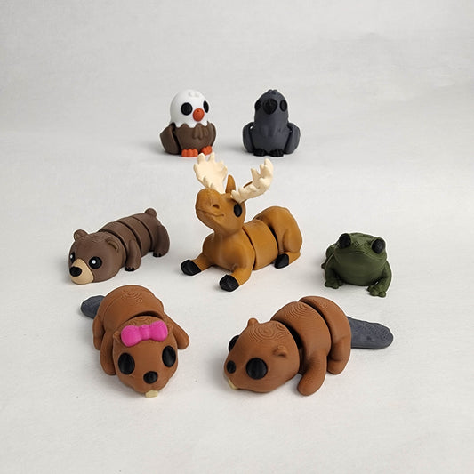3D Printed PG Animals
