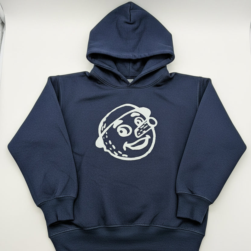 Kid's Hoodie - Blue Retro