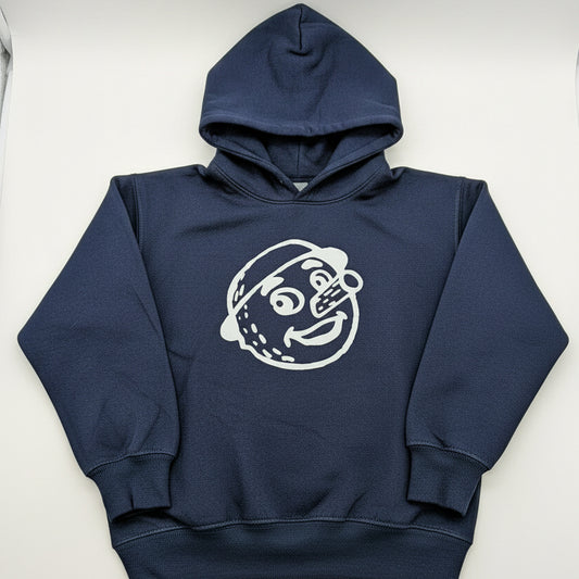 Kid's Hoodie - Blue Retro