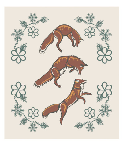 Eco Cloth - Fox (Wagooshna)