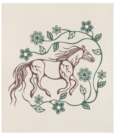 Eco Cloth - Horse (Bebezhigooganzhii)