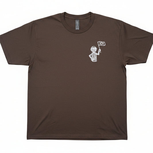 T Shirt - Brown Mr. PG
