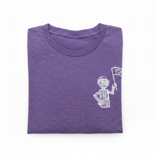 T Shirt - Purple Mr. PG
