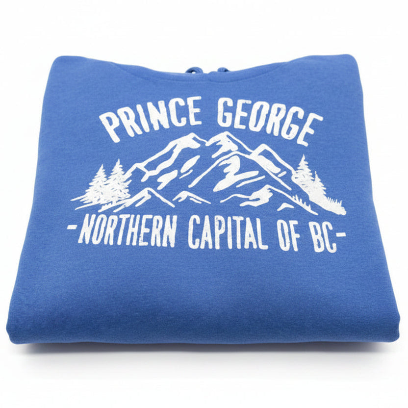 Hoodie - Blue Prince George Northern Capital