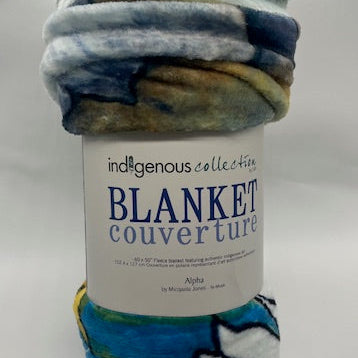 Fleece Blanket - Alpha