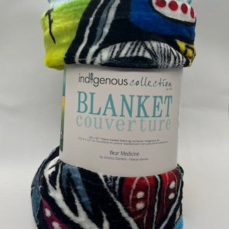 Fleece Blanket - Bear Medicine