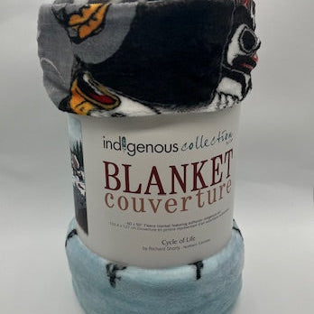 Fleece Blanket - Cycle of Life
