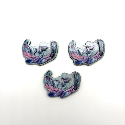 3D Magnet - Hummingbird Feathers