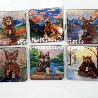Wildlife Cafe Coasters