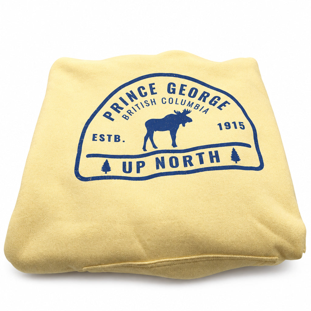 Hoodie - Up North Yellow
