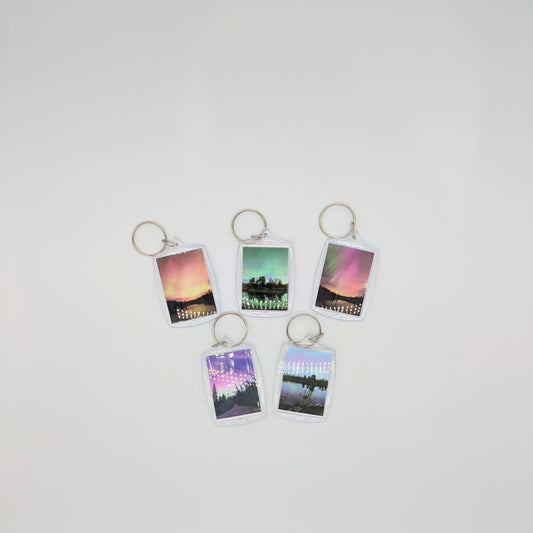 Northern Lights Keychain