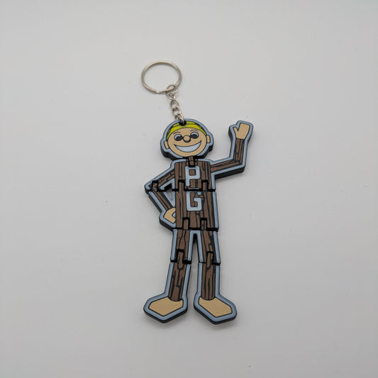 Mr. PG 3D Keychain