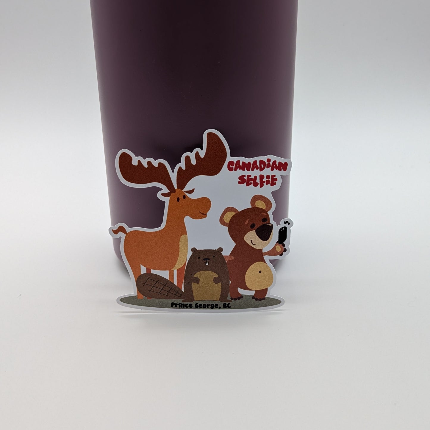 Canadian Selfie Sticker