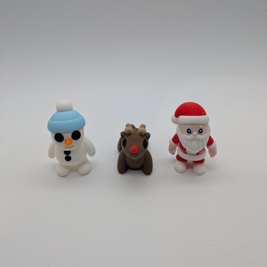 3D Christmas Characters