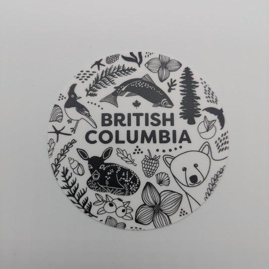 Sticker - British Columbia Circle