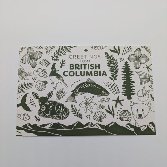 Postcard - British Columbia