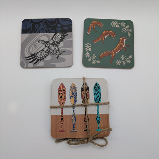 Coasters - Cork-Backed (2 pack)