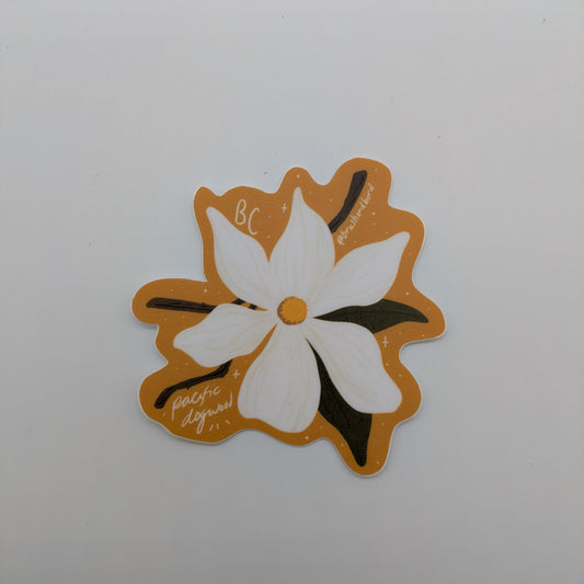 Sticker - BC Pacific Dogwood