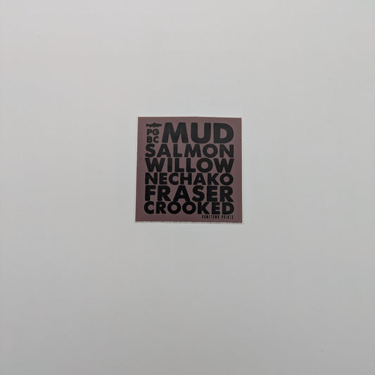 Sticker - PG Rivers