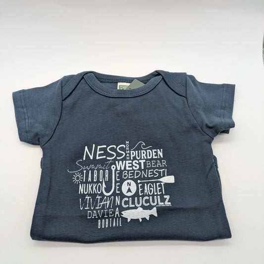Onesies: 6 to 12 Months